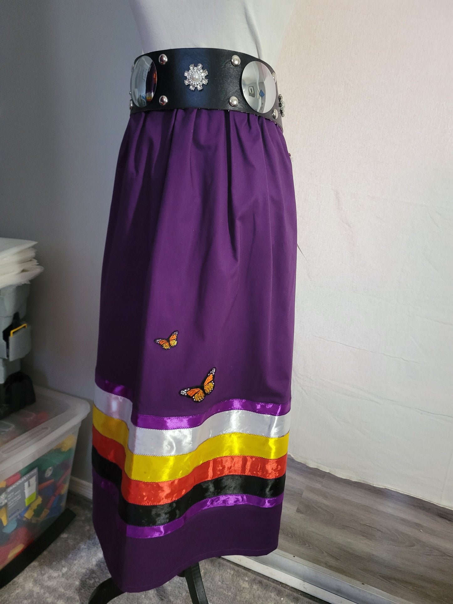 Lady's Ribbon Skirt ( Plus Size)